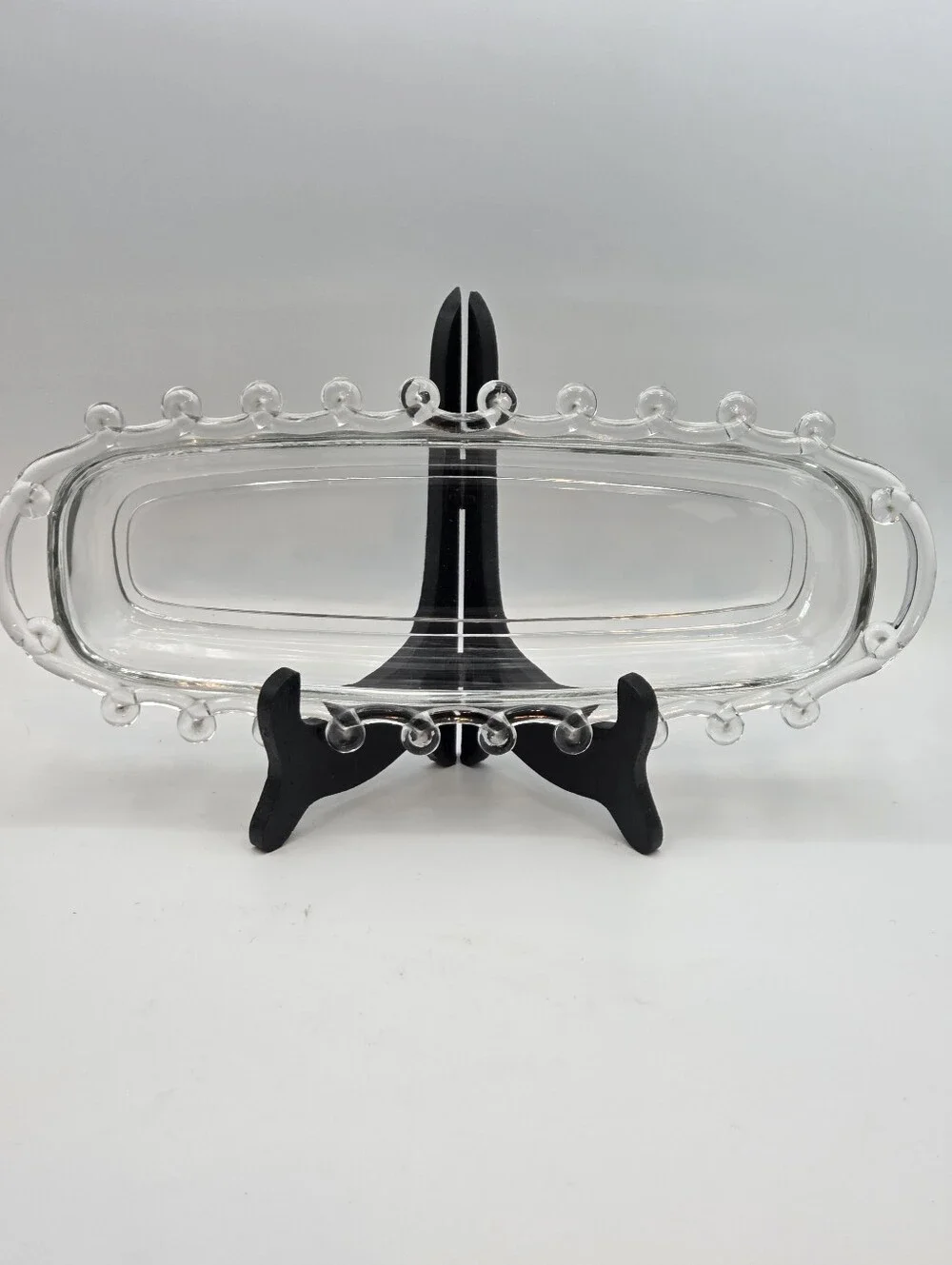Heisey Lariat 12 Inch Celery Tray Dish